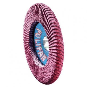 Pferd Polifan CO SGP M Curve Flap Disc 4.5"(115mm) & 5"(125mm) 5MM Radius