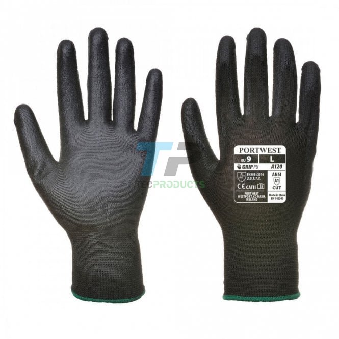 Portwest  A120 PU Palm Glove Black