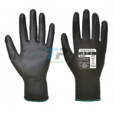Portwest A120 PU Palm Glove Black