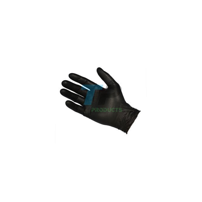 Portwest  A925 Disposable Black Nitrile Powder Free Gloves Pack of 100