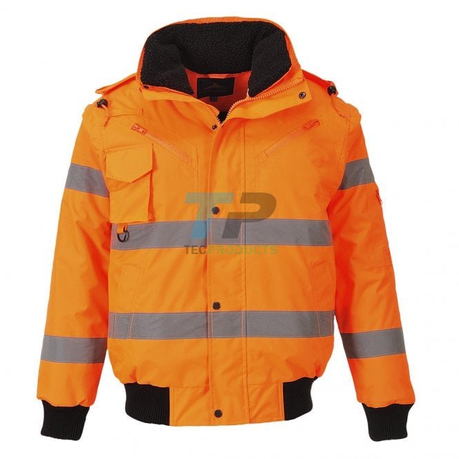 Portwest  C467 Hi-Vis 3-in-1 Bomber Jacket