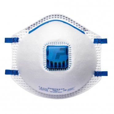 Portwest FFP2 Valved Respirator Dust Mask PK Of 10