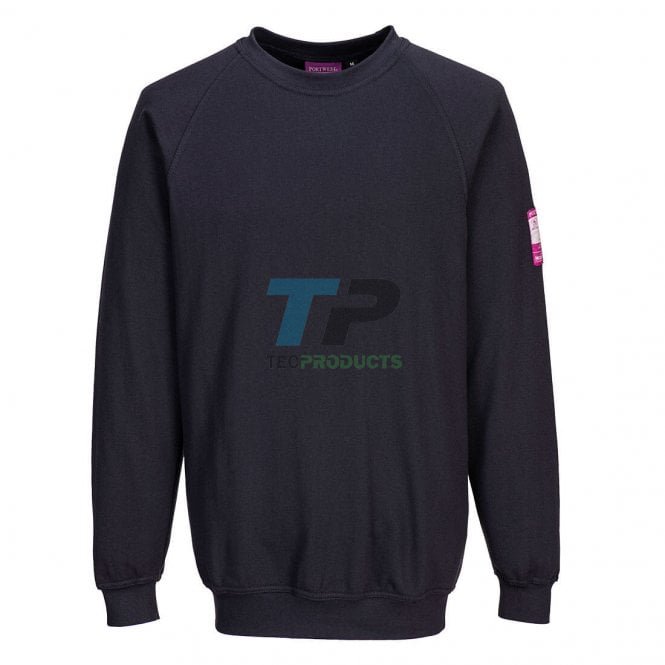 Portwest  FR12 Flame Resistant Anti-Static Long Sleeve Sweatshirt