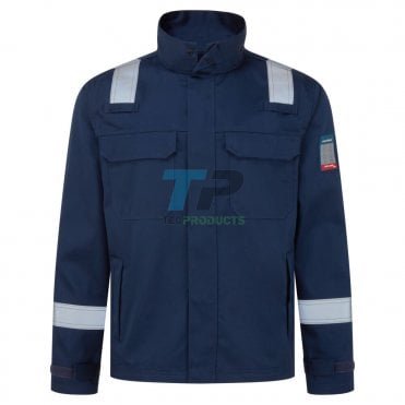 Portwest FR741 Bizflame Work+ FR Jacket Navy