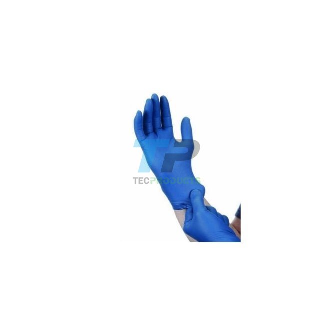Premium Disposable Blue Nitrile Powder Free Gloves Pack of 100