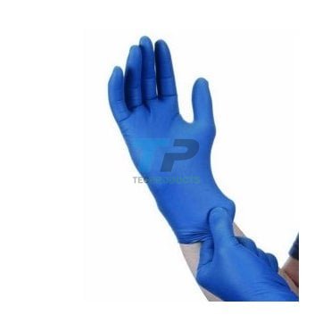 Premium Disposable Blue Nitrile Powder Free Gloves Pack of 100