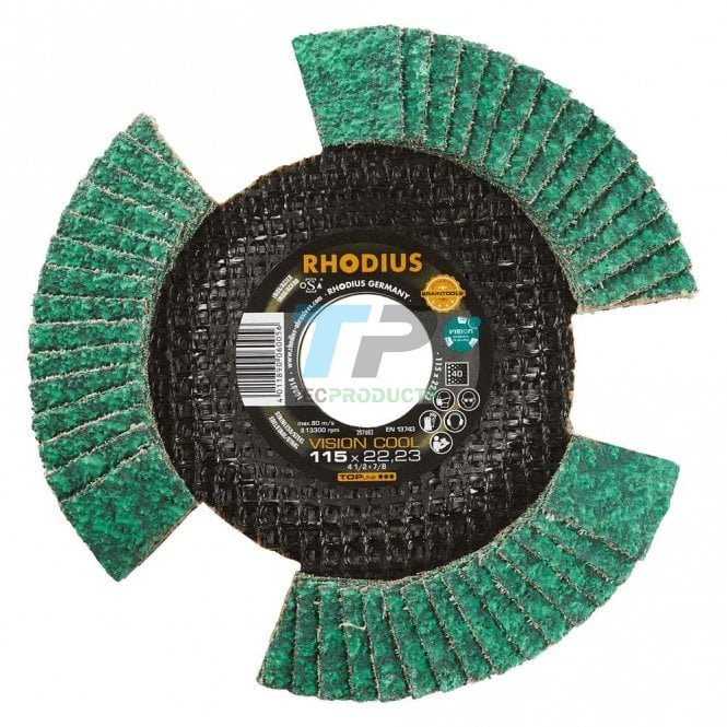 Rhodius Vision Cool See Through Flap Disc 115MM(4-1/2")