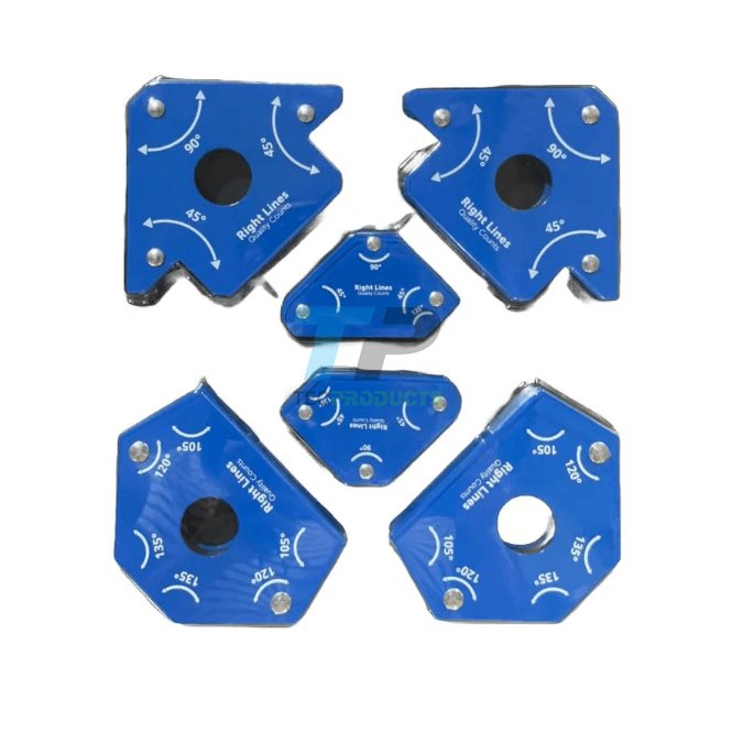 Right Lines 6 Piece Welders Magnet Set