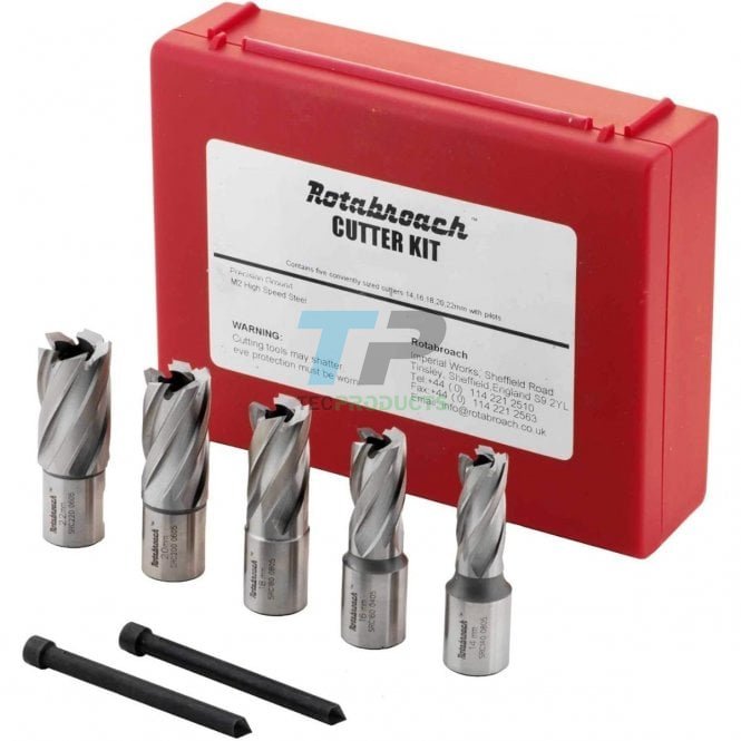 Rotabroach  RAPK200 M2AL Raptor 7 Piece Broach Cutter Set