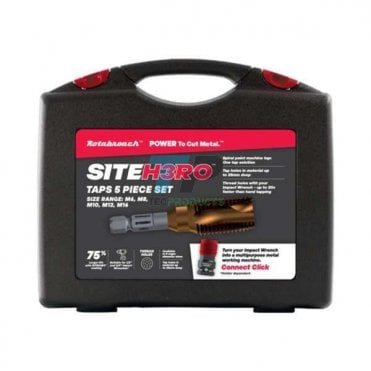 Rotabroach SITEH3RO 5 Piece Metric Tap Kit M6,M8,M10,M12 & M16