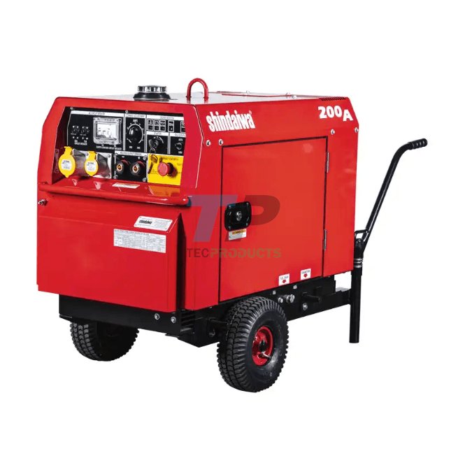 Shindaiwa ECO 200 Diesel Generator Welder On Wheelbarrow Chassis