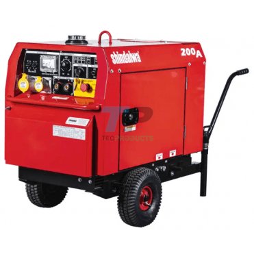 Shindaiwa ECO 200 Diesel Generator Welder On Wheelbarrow Chassis