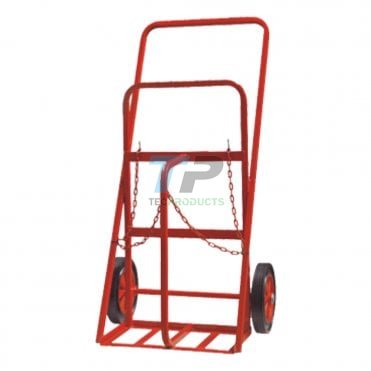 Solid Tyre Heavy Duty Oxygen/Acetylene Cylinder Trolley