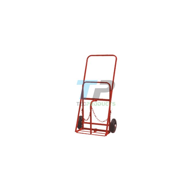 Solid Tyre Heavy Duty Oxygen/Acetylene Midi Flame Pack Cylinder Trolley
