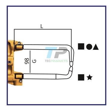 Spot Welder Arms C/With Electrodes Bent L=107(Pair) 18MM