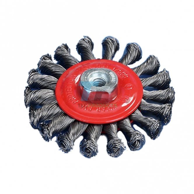 Stainless Steel Twist Knot Wire Wheel