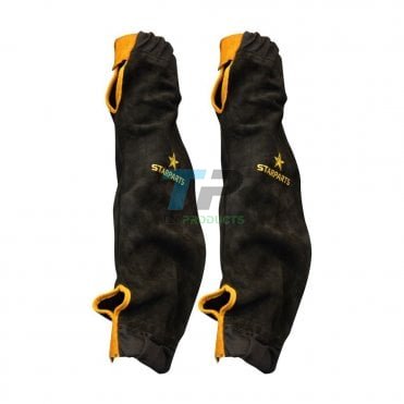 Starparts Black Premium Leather Sleeves 20" (Pair)