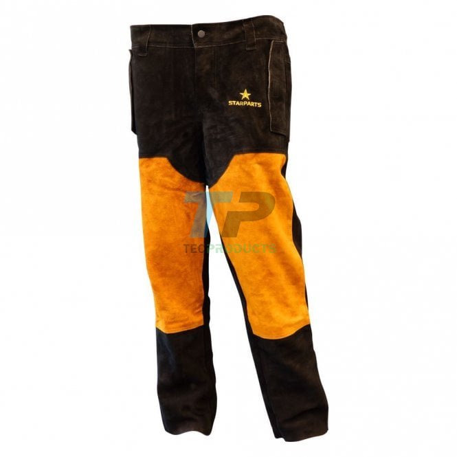 Starparts  Black Premium Leather Trousers