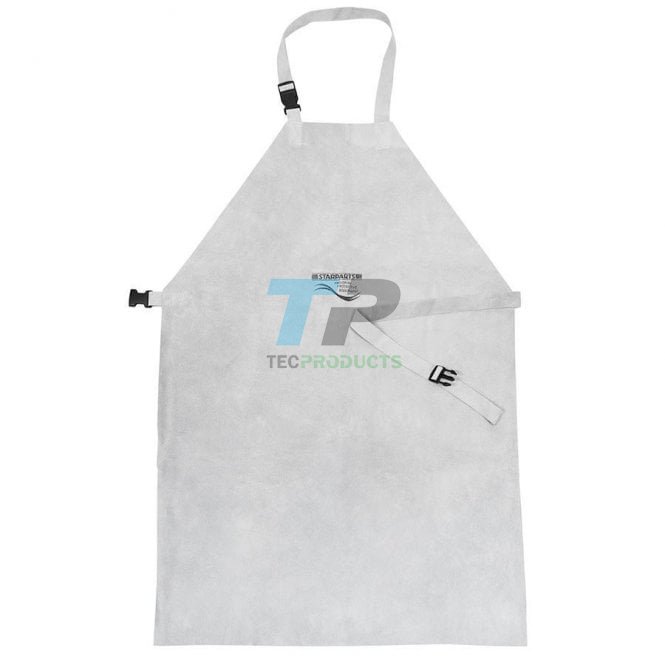 Starparts  Chrome Leather Apron c/w Buckle & Leather Strap (24