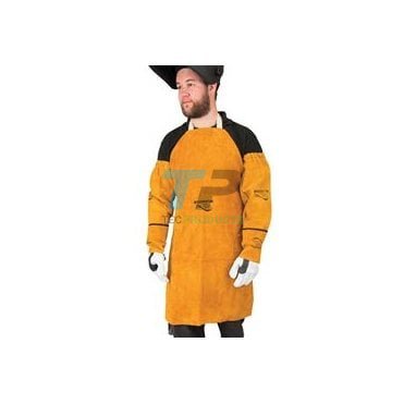 Starparts Gold Leather Apron c/w Buckle & Leather Strap (24" x 36")
