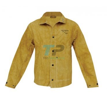 Starparts Gold Leather Welders Jacket