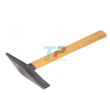 Welder's Chipping Hammer With Wooden Handle 