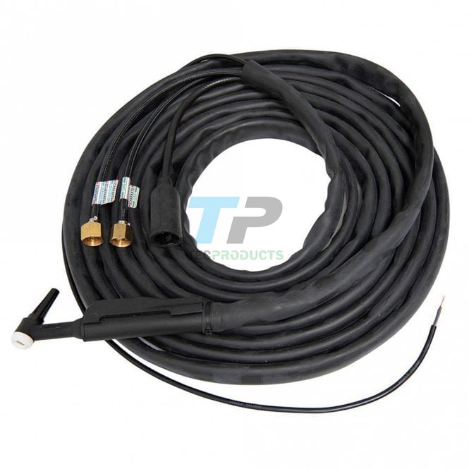 Starparts  WP20 Watercooled TIG Torch 25ft Switched & Neoprene Sheathed