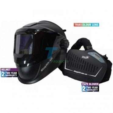 Stealth XG Flip Up Airfed Welding & Grinding PAPR Helmet Package
