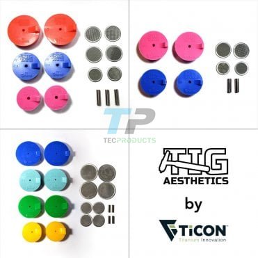 TIG Aesthetics By Ticon Full Silicone Purge Plug Kit 