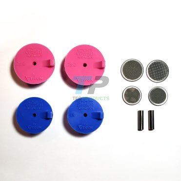 TIG Aesthetics By Ticon Silicone 1.5" & 2" Purge Plug Header Kit