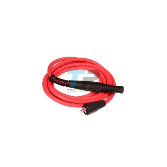 TIG Brush  Replacement Red Lead With Moulded Handle 3Mtr