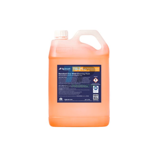 TIG Brush  TB-21ND Orange Weld Cleaning Fluid 5Ltr