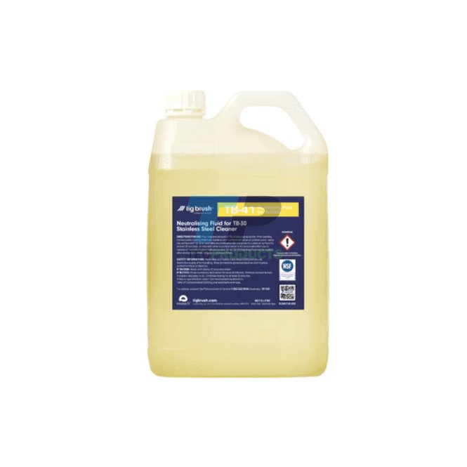 TIG Brush  TB-41 Yellow Neutraliser Fluid 5Ltr