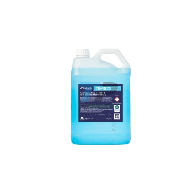 TIG Brush  TB-42 5 Ltrs Of Neutralising FLuid For TB-21 & TB-25