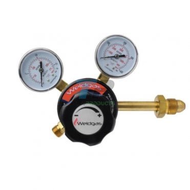 Weldgas Single Stage 2 Gauge Propane Side Entry Regulator 