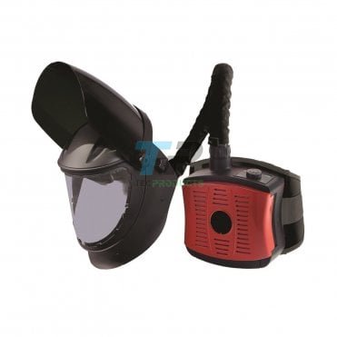 Weltek Navitek Air Fed Grinding System With Shade 5 Flip Up Visor 