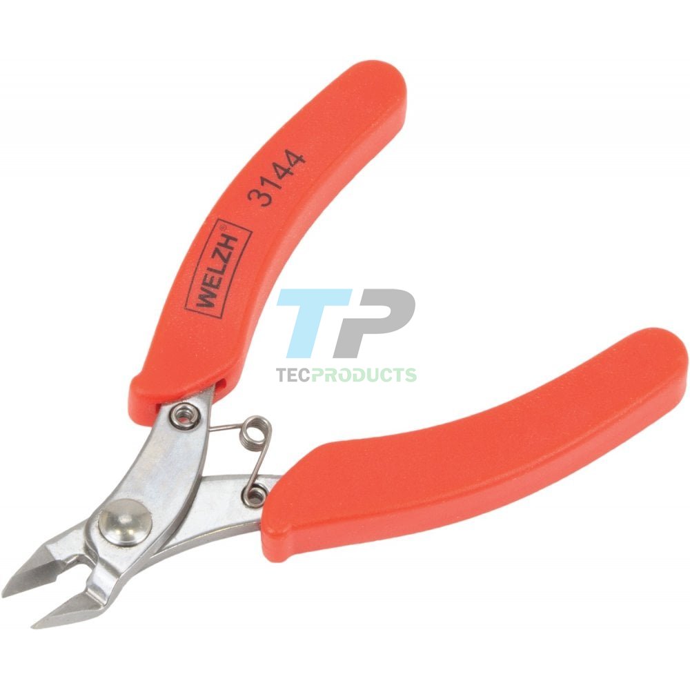 UK Electrical Durable Side Wire Cut Snip – Flush Cable Pliers / Cutter Tool – Blue – Plato 170 Style